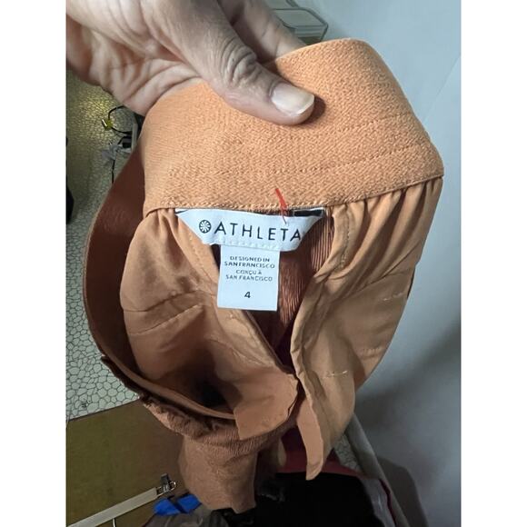 Athleta Echo Wide Leg Pantalon 3/4 Cropped Pants Women’s Size 4 MSRP $109 - Picture 7 of 9